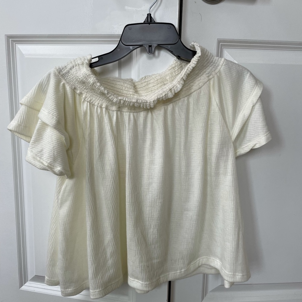 Off the shoulder top